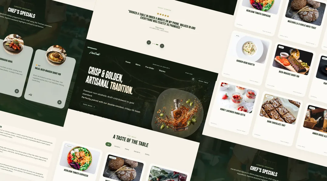 NexCafe Mockup